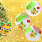 Kerstschilderstickerset