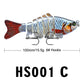 Hoge vangstsnelheid Micro Jointed Swimbait