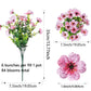 💥Verbeterd hoogwaardig materiaal 🌱UV-bestendige Levensechte Kunstmatige Bloemen💐