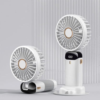 2024 Nieuwe upgrade LED-minihandventilator