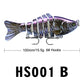 Hoge vangstsnelheid Micro Jointed Swimbait