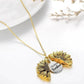 Girasol "You Are My Sunshine" ketting met opbergzakje