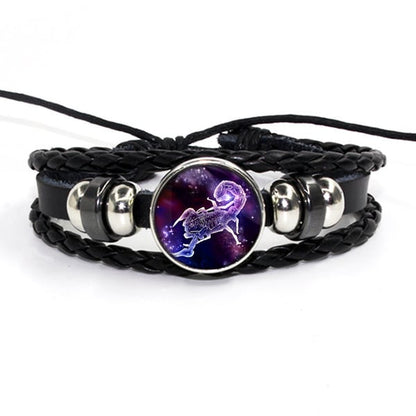 🌍 Spirit Zodiac Signs Lichtgevende Armband (Uw Pad naar Kosmisch Succes)🌌