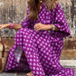 Vrouwen Pofmouw Bloemen Boho Maxi Dress
