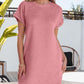 Dames Lichtgewicht Zomer T-shirt Jurk met Zakken