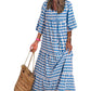 Vrouwen Pofmouw Bloemen Boho Maxi Dress