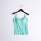 Halster vest voor dames - ingebouwde gewatteerde bh vest