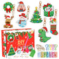 Kerstschilderstickerset