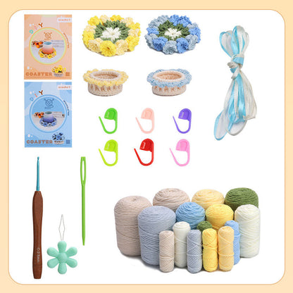 【DIY Kit】Handgemaakte DIY Lelietje-van-dalen onderzetters