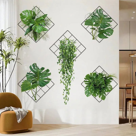 🔥Koop er 2, krijg er 1 gratis🌿💐3D Groene Plant-muursticker