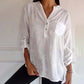 Top met paillettenprint