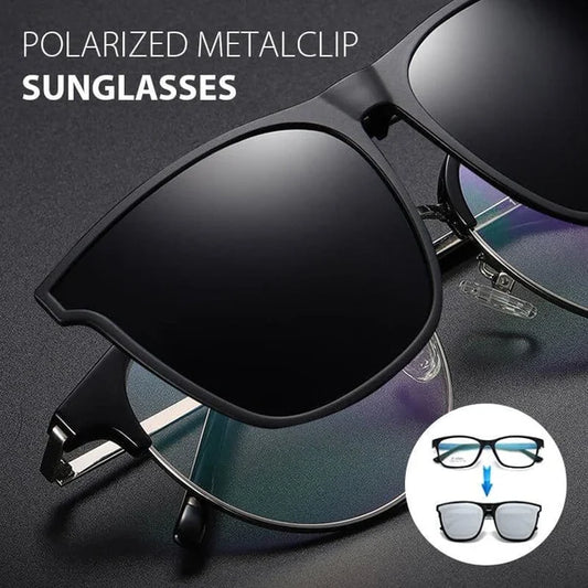Nieuwe gepolariseerde Clip-on Flip Up zonnebril