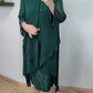 2025 Nieuwe Lente en Zomer Modisches Chiffonkleid