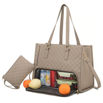 🔥Hot Sale 49% KORTING🔥3-in-1 lunchtas voor dames🎁Gratis bijpassende portemonnee⏰