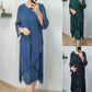 2025 Nieuwe Lente en Zomer Modisches Chiffonkleid