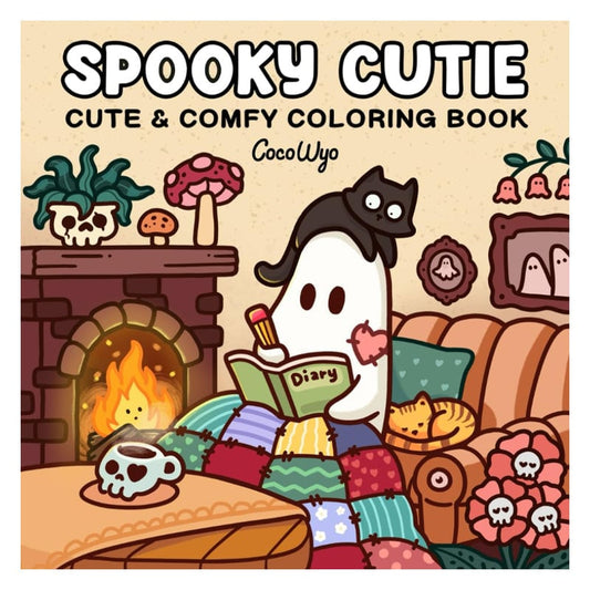 Spooky Cutie: Kleurboek voor Volwassenen en Tieners