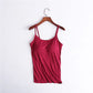 Halster vest voor dames - ingebouwde gewatteerde bh vest