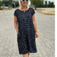 ✨2025 Nieuwe Boho Vintage Casual Bedrukte Jurk💃