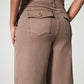 🔥2025 HEET VERKOCHT🔥Stretch Twill Cropped Broek met Wijde Pijpen
