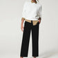 🔥2025 HEET VERKOCHT🔥Stretch Twill Cropped Broek met Wijde Pijpen
