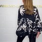 Top met uitlopende mouwen en ruches met V-hals💖Voorjaarsuitverkoop-50% KORTING