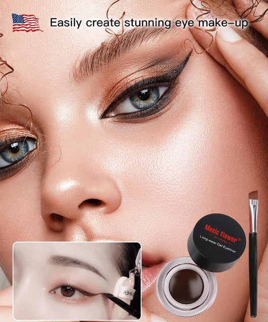 Dubbele Kleur Waterdichte Eyeliner (Koop 1 GET 1 GRATIS)