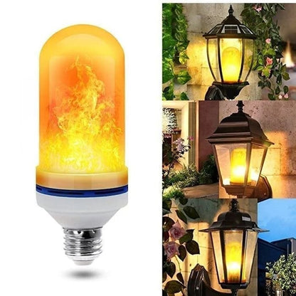 LED-lamp met vlameffect en zwaartekrachtgevoelig effect